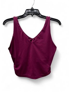 Athleta Women’s V-Neck Athletic Tank Top - Plum